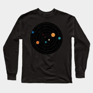 Our Solar System  | Science & Geometry Long Sleeve T-Shirt